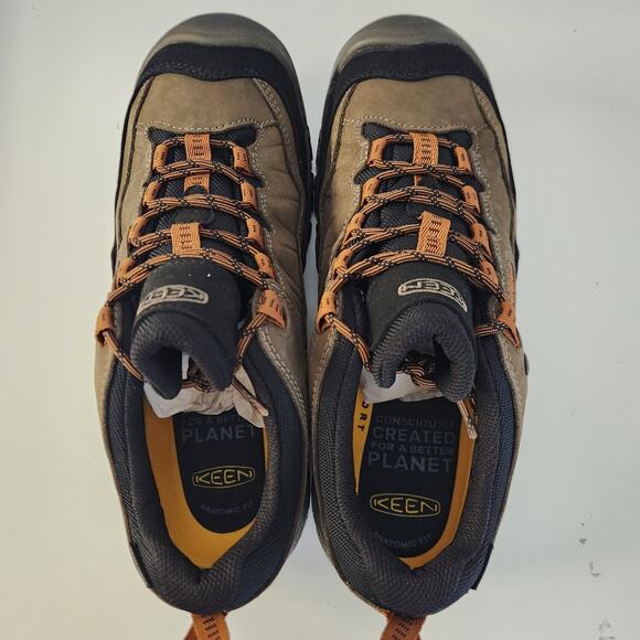 KEEN Men's Targhee 4 Low Height Durable Waterproof Hiking Shoes, US 10.5 wide - Picture 6 of 10